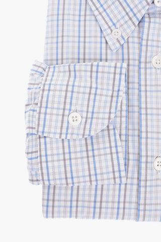 ID Checkered Motif Button-down Shirt