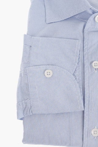 ID Camicia in Cotone Bird's Eye con Taschino