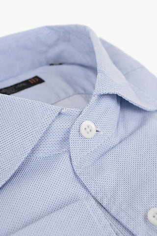 ID Camicia in Cotone Bird's Eye con Taschino