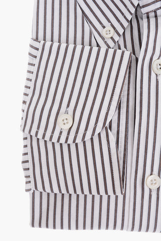 ID Button-down Awning Striped Cotton Shirt