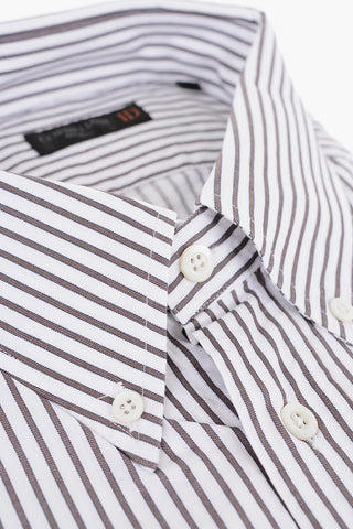 ID Button-down Awning Striped Cotton Shirt
