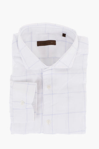 ID Windowpane Cotton Shirt