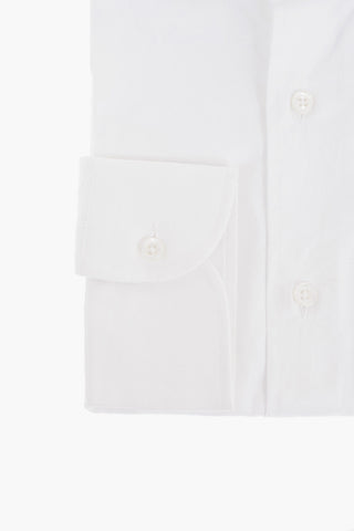 Standard Collar Twill Cotton Shirt