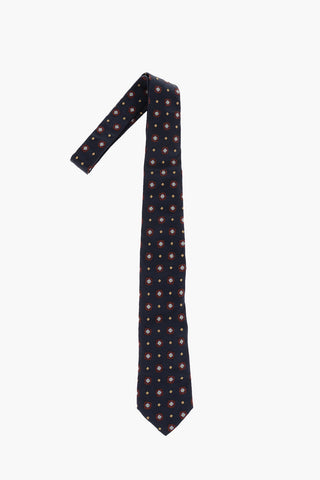 Patterned Silk Tie