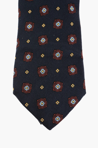Patterned Silk Tie