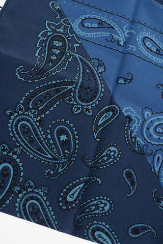 Paisley Patterned Cotton Foulard
