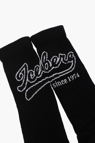 Cotton Long Socks with Embroidery