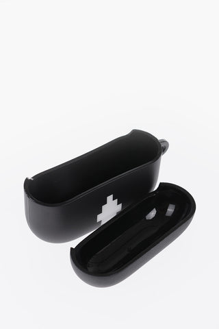 Solid Color Airpods Pro Case with Printed Contrasting Logo