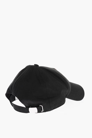 Cotton Cap with Tiger Embroidery