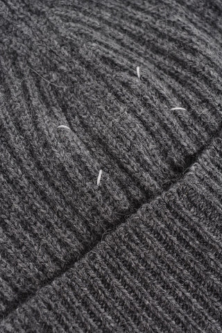 MM10 Beanie a Costine in Tinta Unita