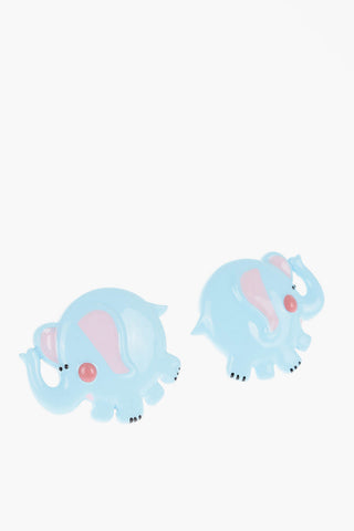 COUTURE! Orecchini Clip-On a Forma di Elefante