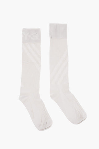 Y-3 YOHJI YAMAMOTO Ribbed Long Socks