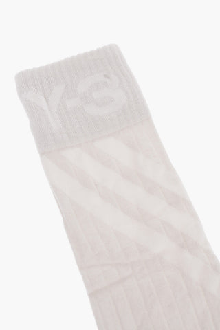 Y-3 YOHJI YAMAMOTO Ribbed Long Socks
