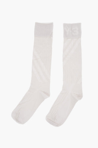 Y-3 YOHJI YAMAMOTO Ribbed Long Socks
