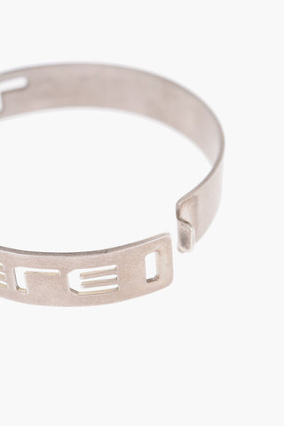 Brass Bracelet with Engraved Writing