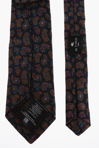 Cravatta in Seta a Fantasia Paisley