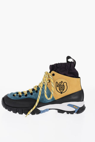 EYE/LOEWE/NATURE Sneakers Alte in Suede Color Block