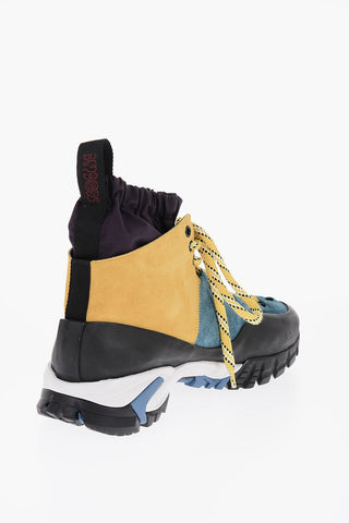 EYE/LOEWE/NATURE Sneakers Alte in Suede Color Block