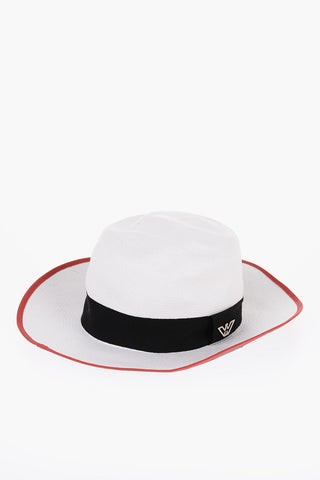 EMPORIO Panama Hat with Contrasting Details