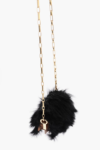 Borsa MINI TRUNK con Inserto in Ecopelliccia