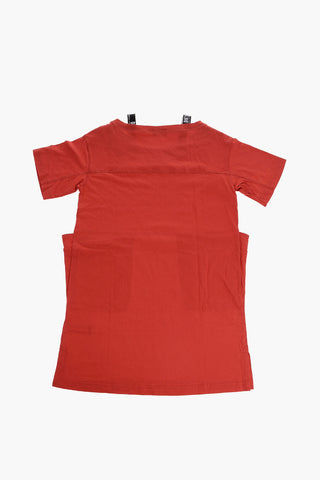 Cotton Tee Dress with Maxi Patch Pockets 