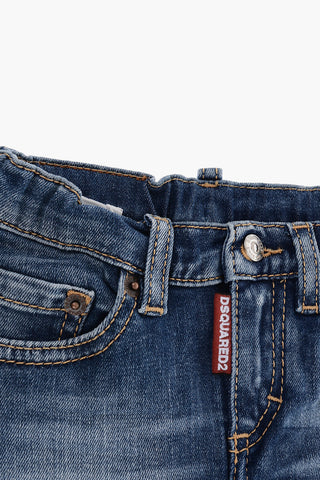 Cuffed-Hem Jeans