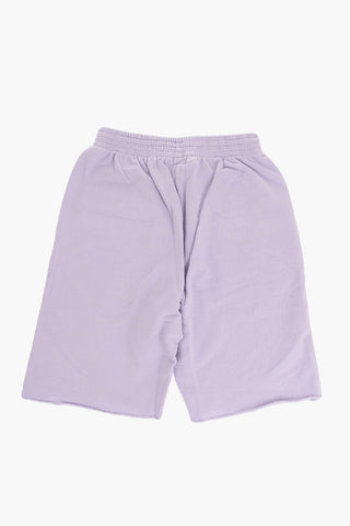 MM6 Brushed Cotton Shorts with Embroidered Logo