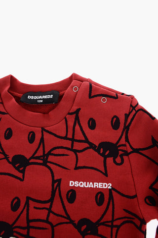 All Over Printed Mouse Crew-Neck Sweatshirt
