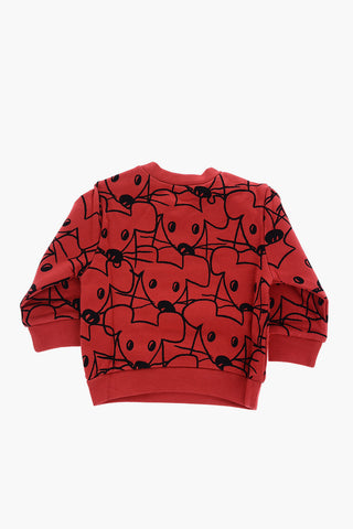 All Over Printed Mouse Crew-Neck Sweatshirt