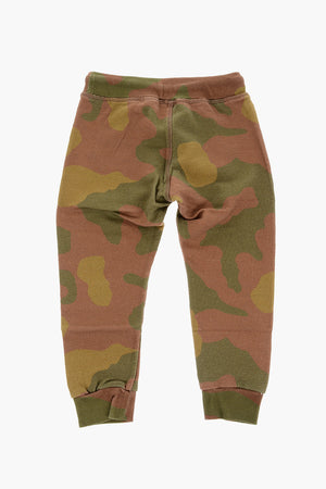 Camouflage-Joggers mit aufgesetzter Fronttasche