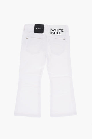 WHITE BULL Jeans Flare BELL BOTTOM in Denim Stretch