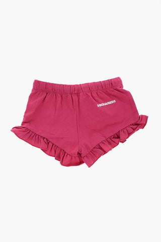 Set Pigiama Top e Shorts con Volant