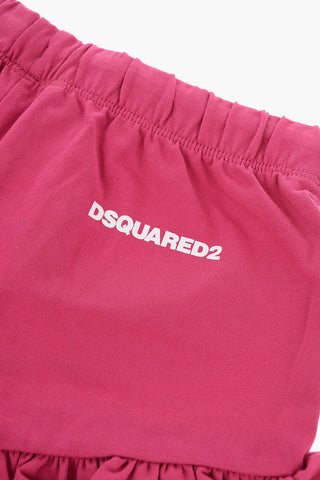 Set Pigiama Top e Shorts con Volant
