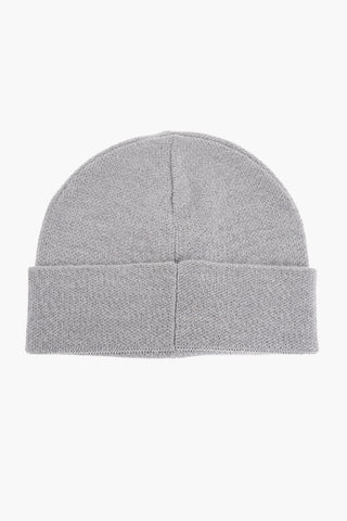 ICON Beanie in Misto Lana con Logo in Rilievo