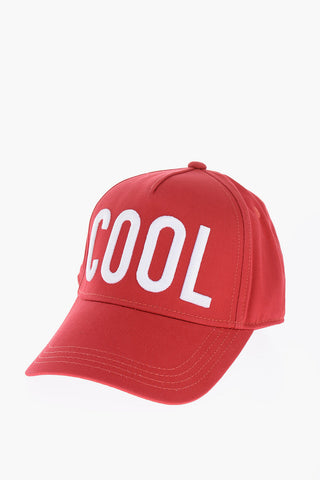 Cappello Baseball in Tinta Unita con Ricamo in Rilievo
