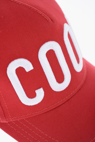 Cappello Baseball in Tinta Unita con Ricamo in Rilievo