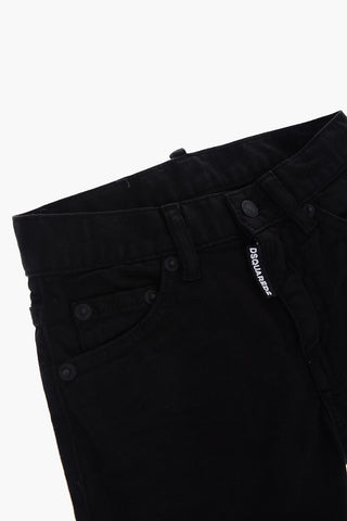 BLACK BULL Dark Wash Jeans with Tone On Ton Button