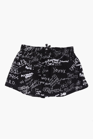 Costume da Bagno Boxer Stampato all Over