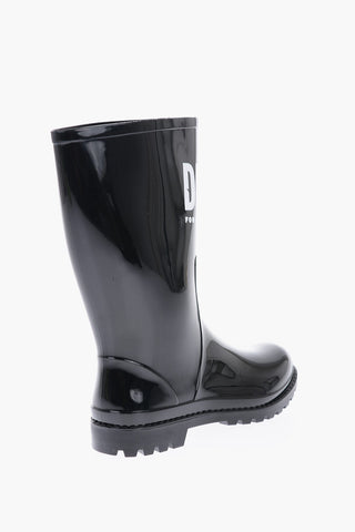 stivaletti wellington H-JAARDEN  HYBRIDS a tinta unita con logo stampato