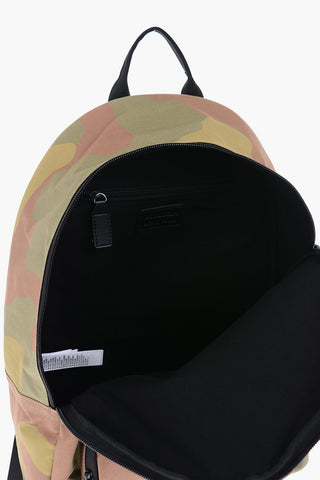 Camouflage Backpack with Embossed Logo