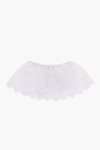EMPORIO Cotton Shorts with Sangallo Details
