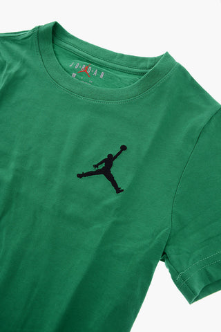 AIR JORDAN Crew-Neck T-shirt with Embroidery