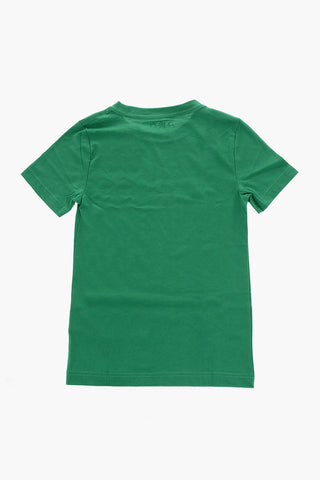 AIR JORDAN Crew-Neck T-shirt with Embroidery