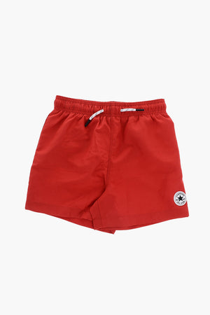 ALL STAR CHUCK TAYLOR Costume da Bagno Boxer in Tinta Unita con Elastico in Vita