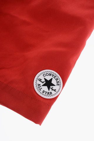 ALL STAR CHUCK TAYLOR Costume da Bagno Boxer in Tinta Unita con Elastico in Vita