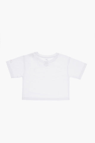 Rundhals-T-Shirt mit aufgedrucktem Logo