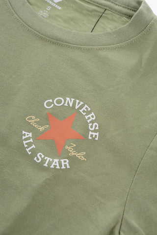 ALL STAR CHUCK TAYLOR T-Shirt Girocollo Stampata