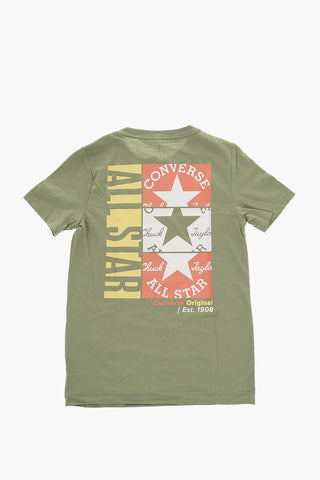 ALL STAR CHUCK TAYLOR T-Shirt Girocollo Stampata