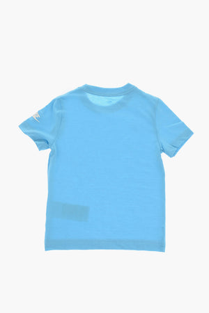 Rundhals-T-Shirt mit Logodruck