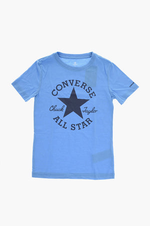 ALL STAR CHUCK TAYLOR Rundhals-T-Shirt mit großem Logodruck